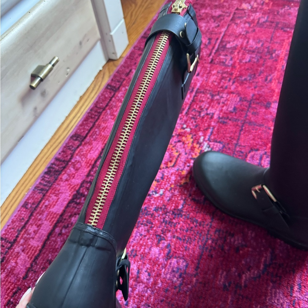 Steve Madden Black Winter & Rain Boots - Picture 2 of 3